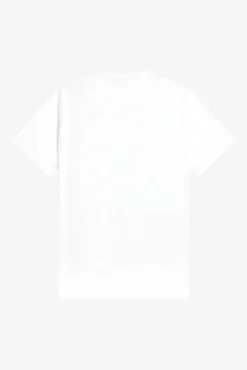 Fred Perry T-Shirts-Camiseta manga curta Branco