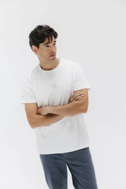 elPulpo T-Shirts-Camiseta O mar cura tudo Branco