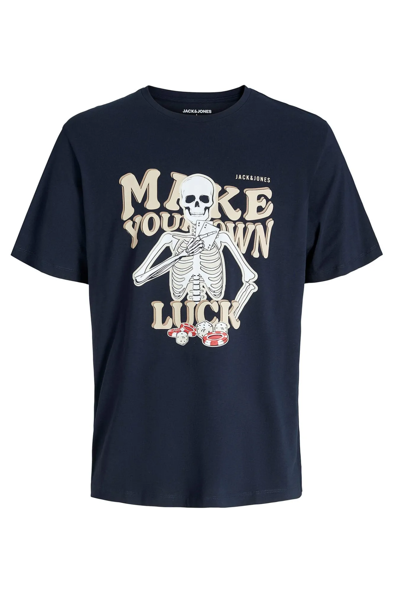 Jack & Jones PLUS T-Shirts-Camiseta PLUS de corte regular azul