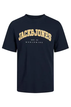 Jack & Jones PLUS T-Shirts-Camiseta PLUS de corte regular azul