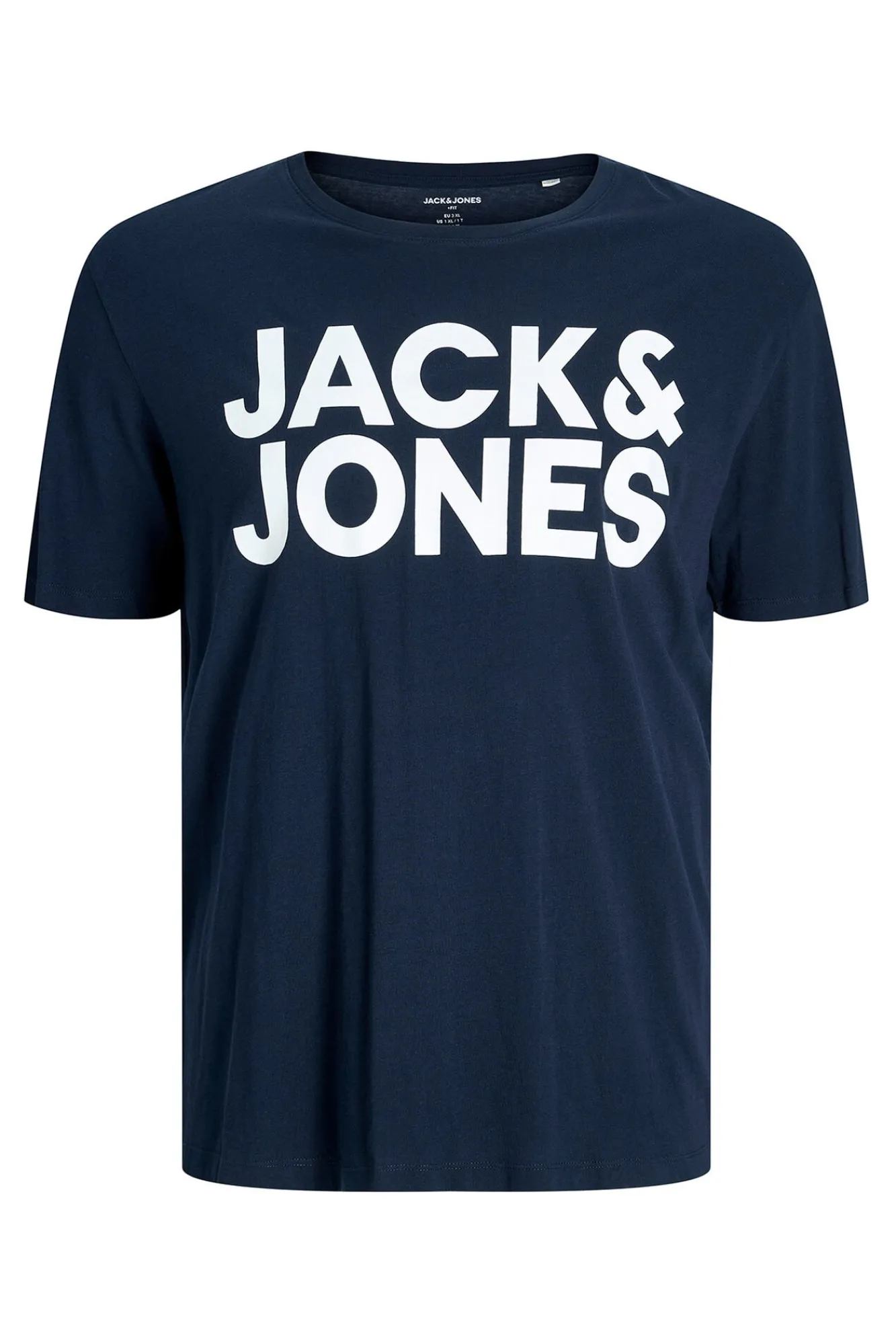 Jack & Jones PLUS T-Shirts-Camiseta PLUS de corte regular azul
