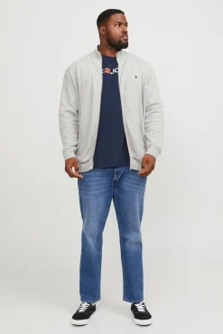 Jack & Jones PLUS T-Shirts-Camiseta PLUS de corte regular azul