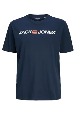 Jack & Jones PLUS T-Shirts-Camiseta PLUS de corte regular azul