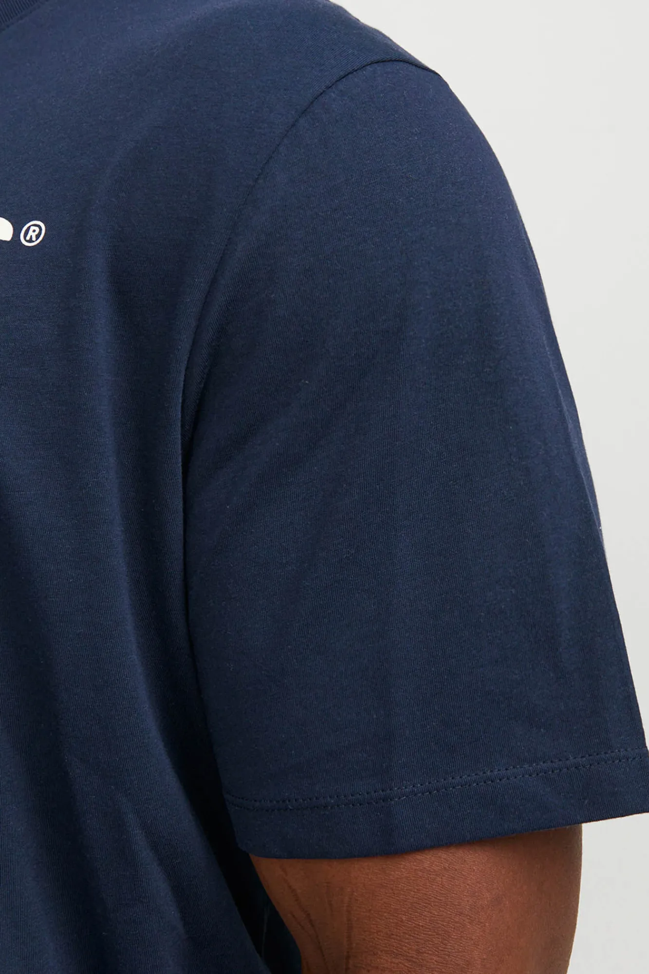 Jack & Jones PLUS T-Shirts-Camiseta PLUS de corte regular azul