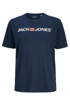 Jack & Jones PLUS T-Shirts-Camiseta PLUS de corte regular azul