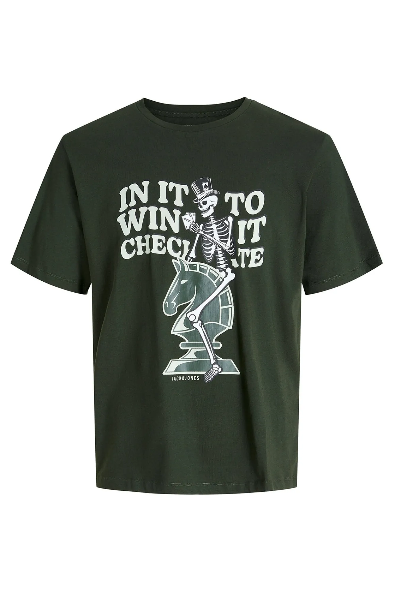 Jack & Jones PLUS T-Shirts-Camiseta PLUS de corte regular verde