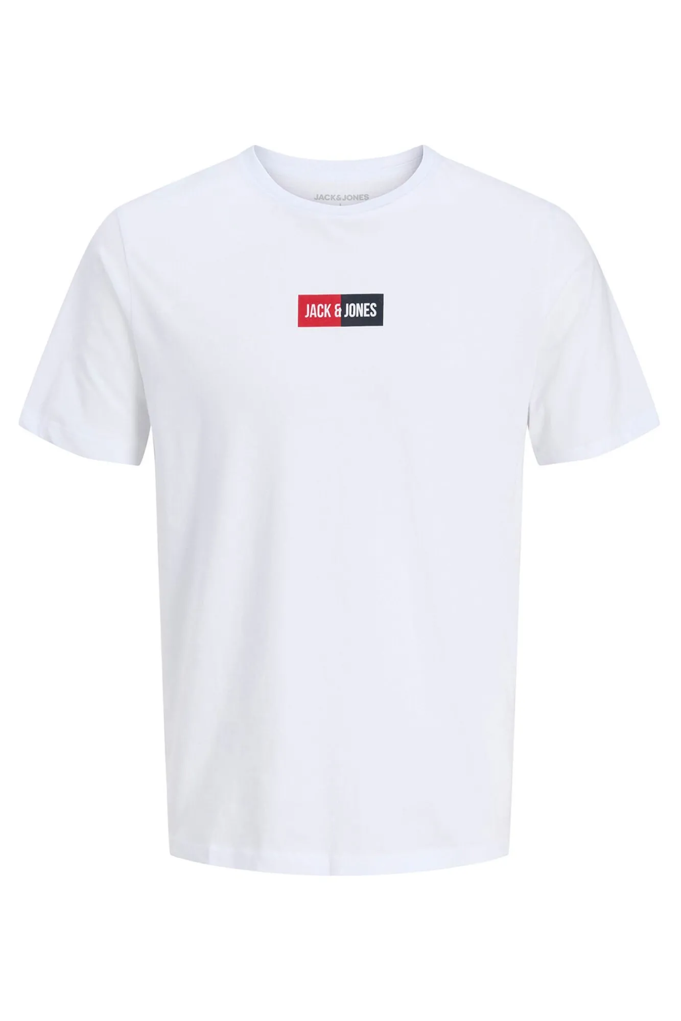 Jack & Jones PLUS T-Shirts-Camiseta PLUS de corte regular branco