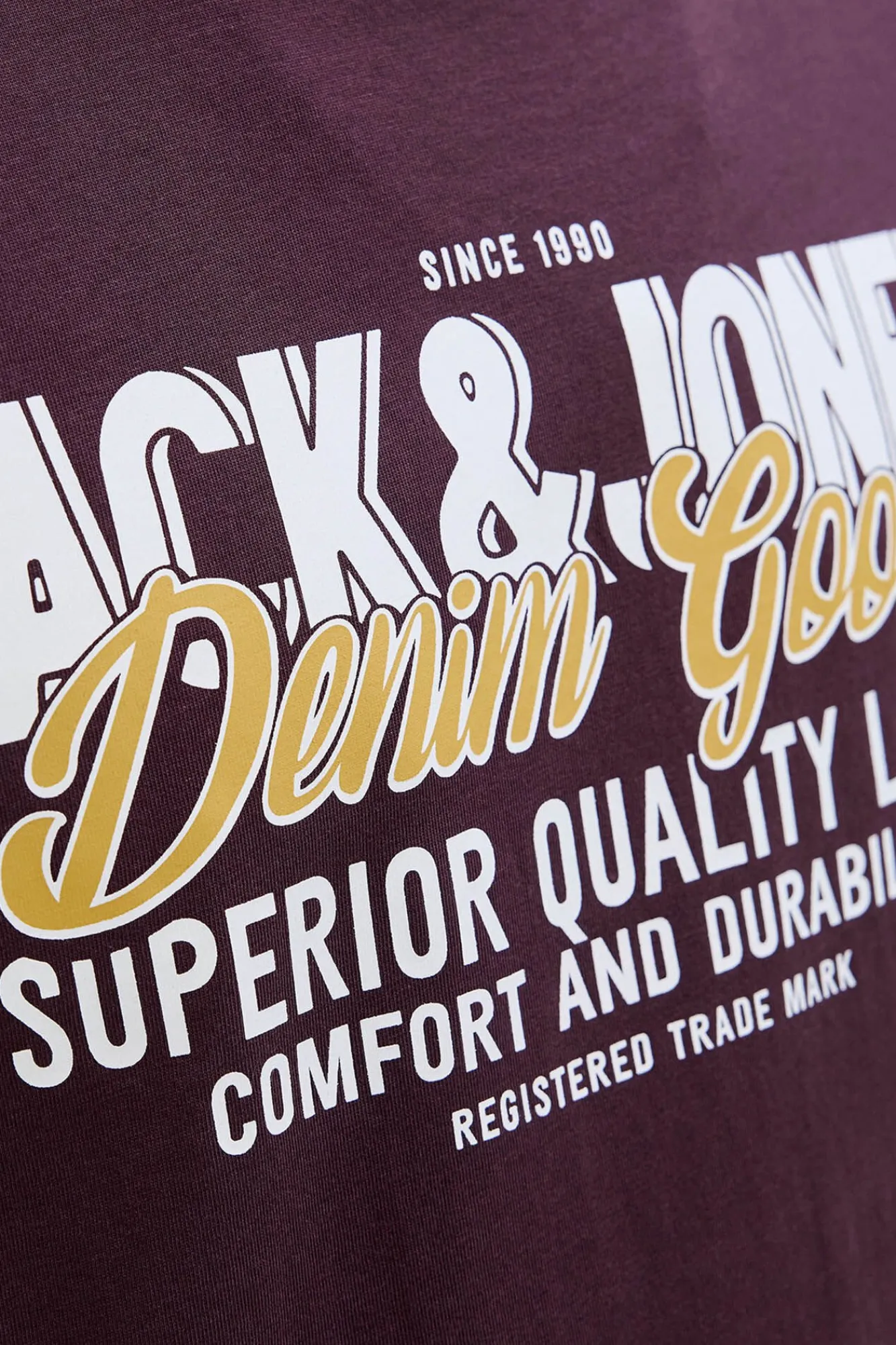 Jack & Jones PLUS T-Shirts-Camiseta PLUS de corte regular rosa