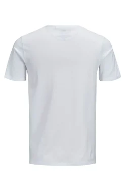 Jack & Jones PLUS T-Shirts-Camiseta PLUS de corte regular branco
