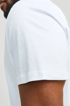 Jack & Jones PLUS T-Shirts-Camiseta PLUS de corte regular branco