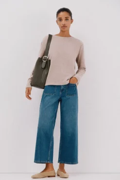 Cortefiel T-Shirts-Camiseta riscas em chenille Subiu