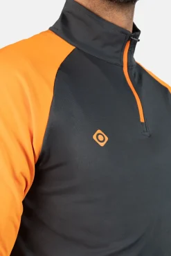 Izas Sweatshirts|T-Shirts-Camiseta térmica de manga comprida cinzento