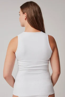 Gisela T-Shirts-Camiseta térmica EKO branco