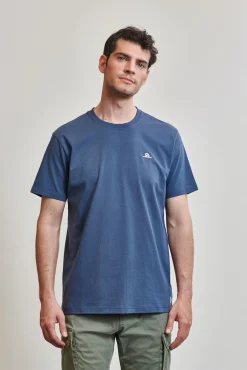 Amarras T-Shirts-Camiseta Unissex Backstay Azul