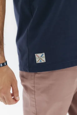 elPulpo T-Shirts-Camiseta vintage Octopus Bar Azul