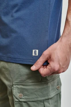 Amarras T-Shirts-Camiseta Windward Azul