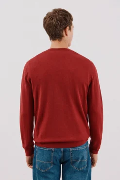 Cortefiel Camisolas-Camisola algodão caxemira gola em bico Granada