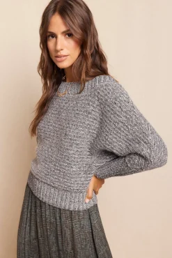 Slowlove Camisolas-Camisola assimétrica Cinzento