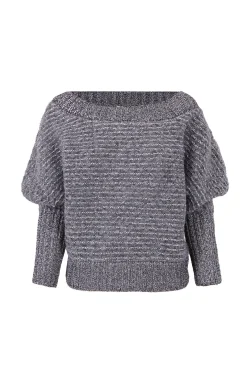 Slowlove Camisolas-Camisola assimétrica Cinzento