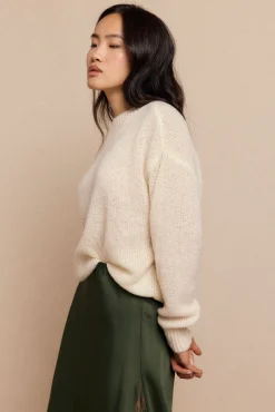 Slowlove Camisolas-Camisola básica Ecru