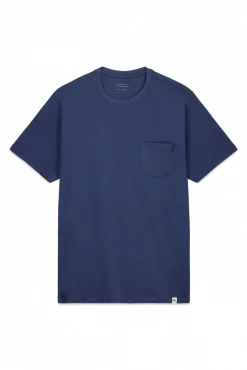 Cortefiel T-Shirts-Camisola básica com bolso Azul