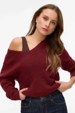 Vero Moda Camisolas-Camisola básica de malha Granada