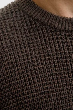 Jack & Jones Camisolas-Camisola básico castanho