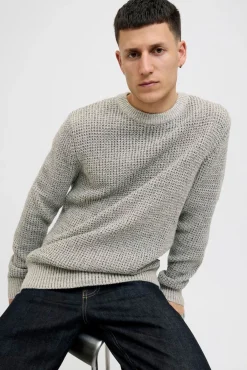 Jack & Jones Camisolas-Camisola básico cinzento