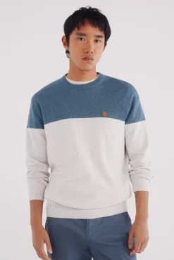 Springfield Camisolas-Camisola básico com blocos de cores cinzento