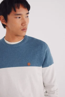 Springfield Camisolas-Camisola básico com blocos de cores cinzento