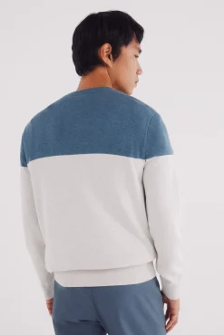 Springfield Camisolas-Camisola básico com blocos de cores cinzento