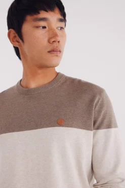 Springfield Camisolas-Camisola básico com blocos de cores cru