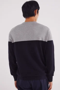 Springfield Camisolas-Camisola básico com blocos de cores azul