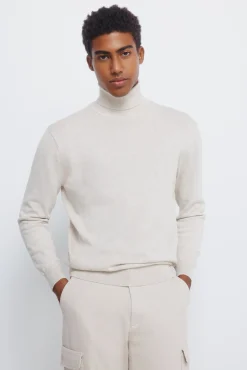 Springfield Camisolas-Camisola básico de gola cru