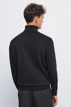 Springfield Camisolas-Camisola básico de gola preto