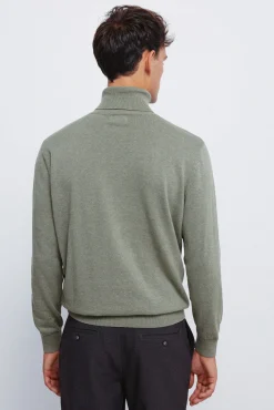 Springfield Camisolas-Camisola básico de gola bege