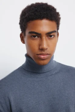 Springfield Camisolas-Camisola básico de gola azul