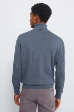 Springfield Camisolas-Camisola básico de gola azul