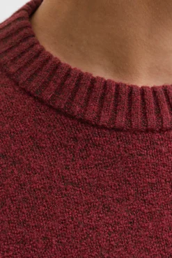 Jack & Jones Camisolas-Camisola básico de malha rosa