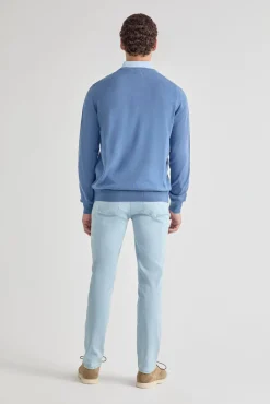 Street Monkey Camisolas-Camisola clássica Azul