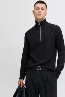 Jack & Jones Camisolas-Camisola com gola preto