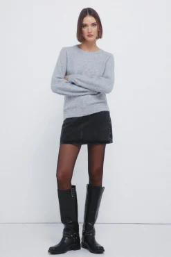 Springfield Camisolas-Camisola com lantejoulas cinzento