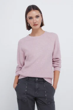 Springfield Camisolas-Camisola com lantejoulas rosa