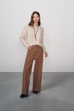 High Spirits Camisolas-Camisola Creama bege