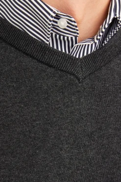Jack & Jones Camisolas-Camisola de ajuste regular cinzento