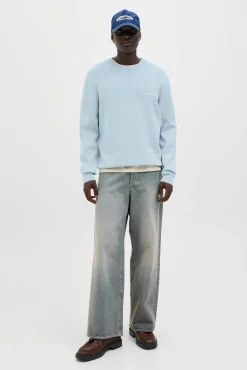 Jack & Jones Camisolas-Camisola de ajuste regular azul