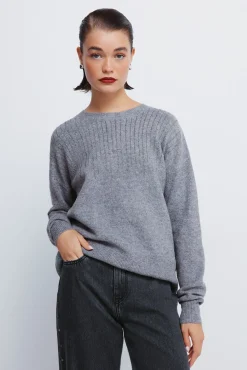 Springfield Camisolas-Camisola de cristal fantasia cinzento