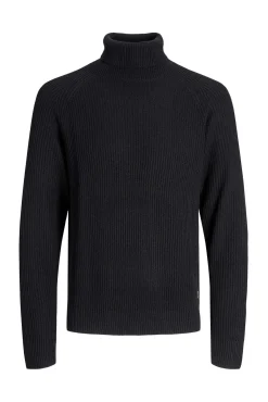 Jack & Jones PLUS Camisolas-Camisola de gola preto