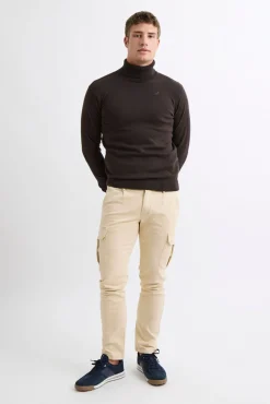 Williot Camisolas-Camisola de gola Castanho