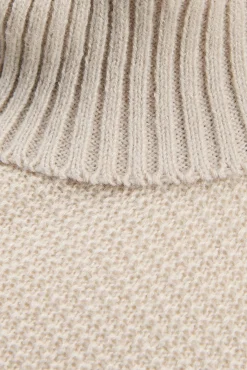 Jack & Jones Camisolas-Camisola de gola cinzento